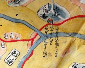 日積村地下図