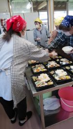 10月の老人給食